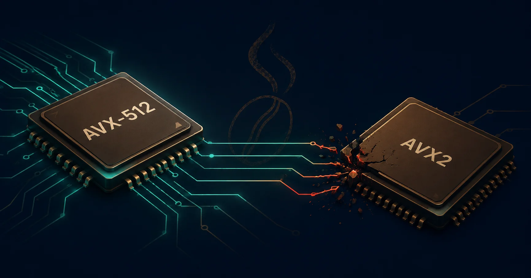 AOT cache code generated on an AVX-512 CPU shatters an AVX2 CPU on load